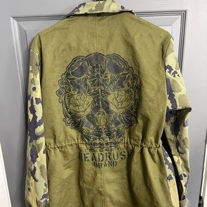 HEADRUSH CANVAS MILITARY JACKET